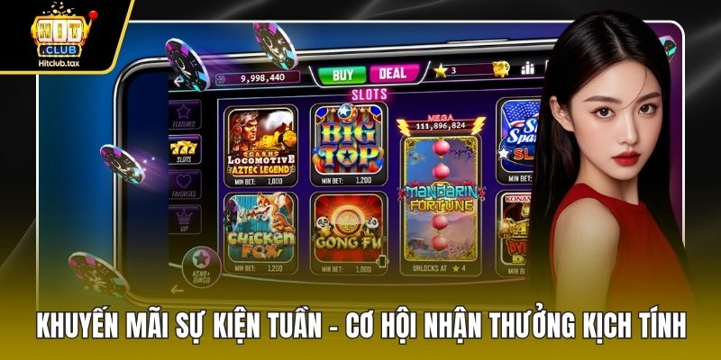 Khuyến mãi sự kiện tuần