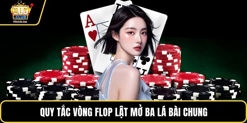 Quy tắc vòng Flop lật mở ba lá bài chung